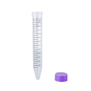 Plastic lab conical tube sterile 15ml
